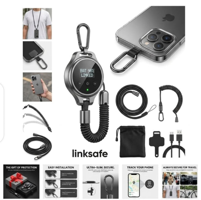 Smart Anti-Theft Phone Lanyard