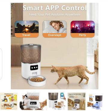 Smart Pet Feeder with App Control